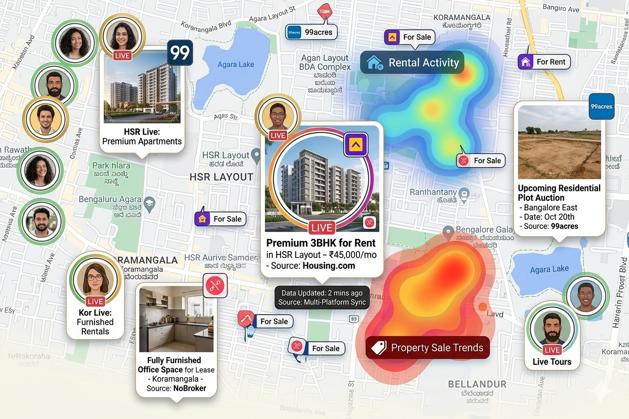 Real Estate Rent Buy House Apartment Live Map